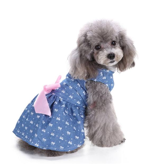Dog Dress with Bow