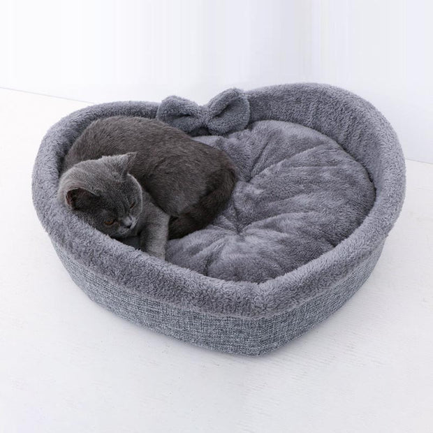 Heart Shaped Pet Bed