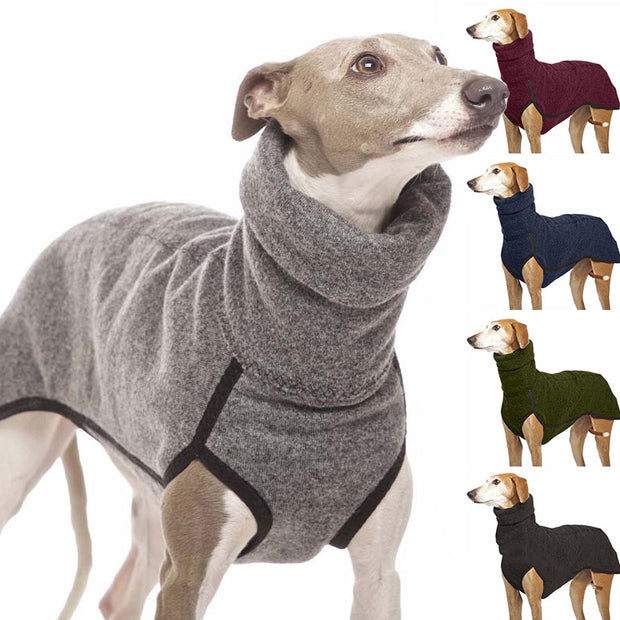 Warm High Collar Dog Coat